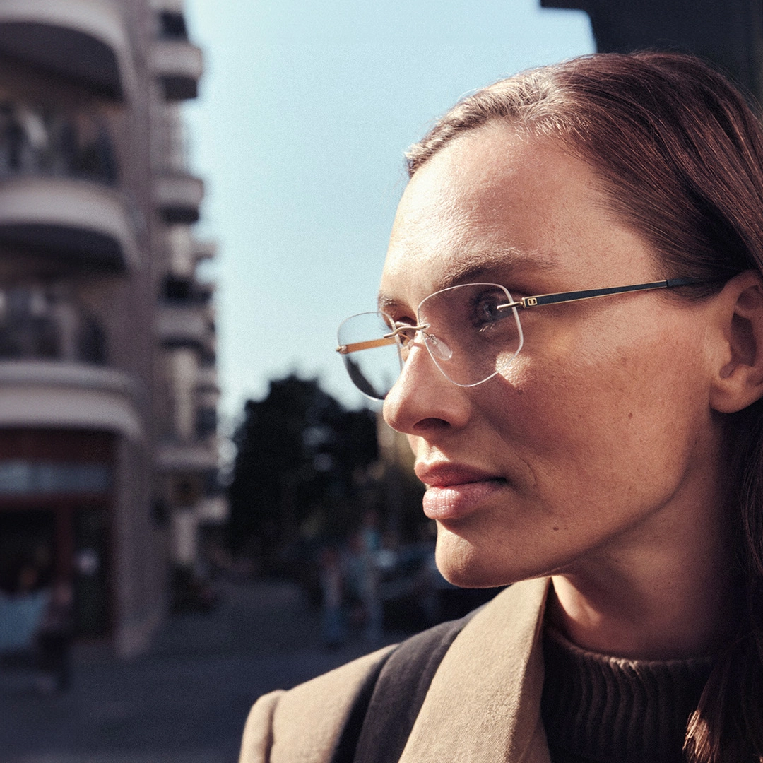 Lunettes Silhouette sans monture, ultralégères et minimalistes.