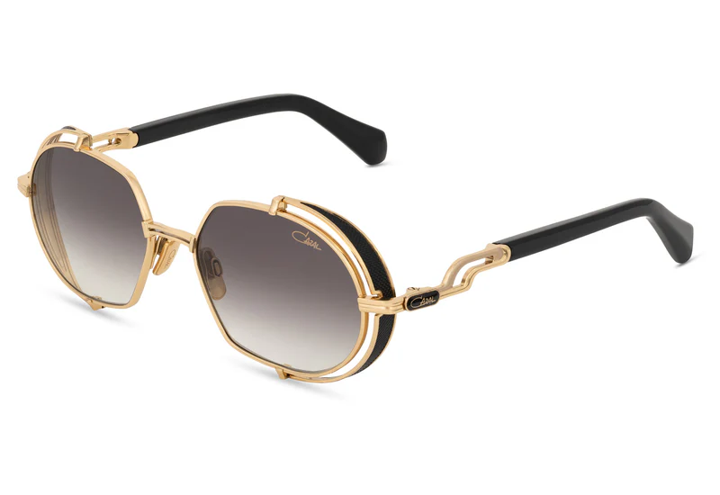 The iconic CAZAL 9507 sunglasses with a futuristic shield design, available at HARINA Optométristes.