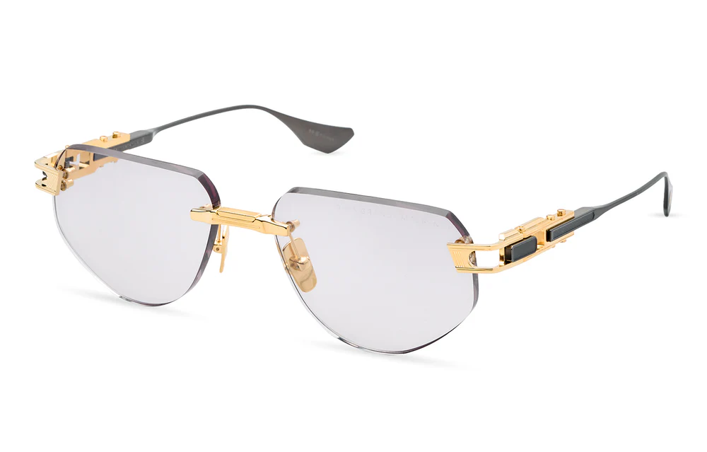 The DITA GRAND-IMPERYN optical glasses, an architectural titanium frame ready for custom prescription lenses in Montréal.