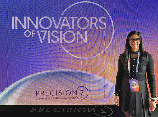 Dre Harina Thyriar. Innovatrice PRECISION7 d’Alcon